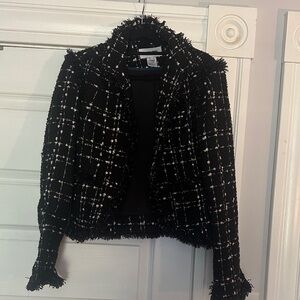 Saint Art tweed plaid blazer size small